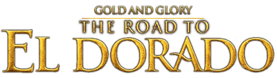Gold and Glory The Road to El Dorado logo for Playstation
